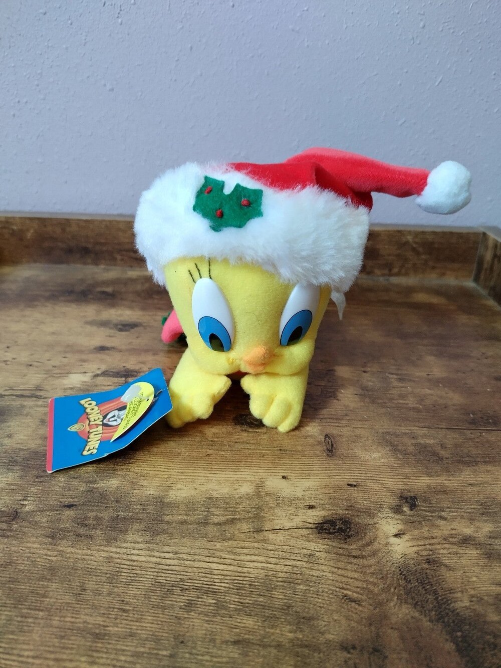 1997 Vintage Looney Tunes Christmas Tweety Bird NWT 8"